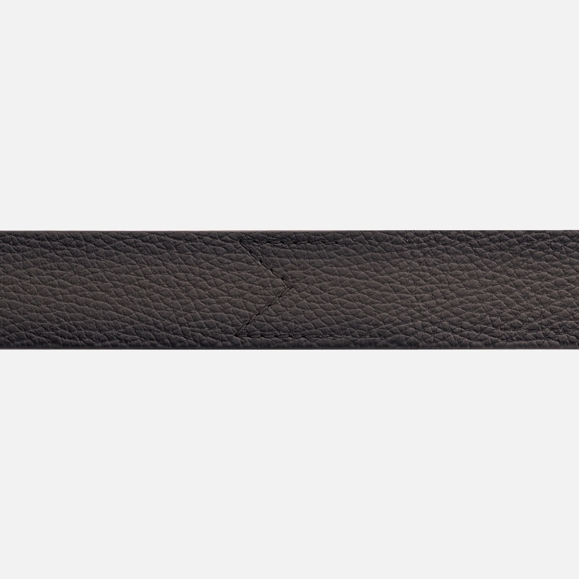 Montblanc Leather M buckle sfumato brown 35 mm leather belt-MB131180 - Image 3